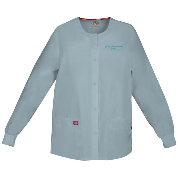 OCH - Dickies EDS Ladies Signature Snap Front Warm-Up Jacket Thumbnail